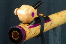 Yellow Cedar Burl Native American Flute, Minor, Bass A-3, #R2F (2)